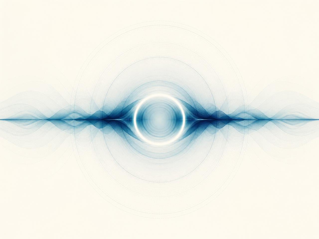 Halo de lumière chaude symbolisant la présence d'Emma